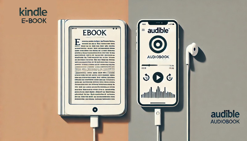 Kindle UnlimitedとAudibleの違い